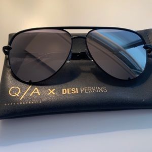 Quay Australia High Key black/silver